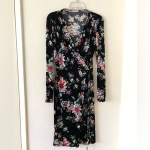ZARA VELVET ROBE DRESS